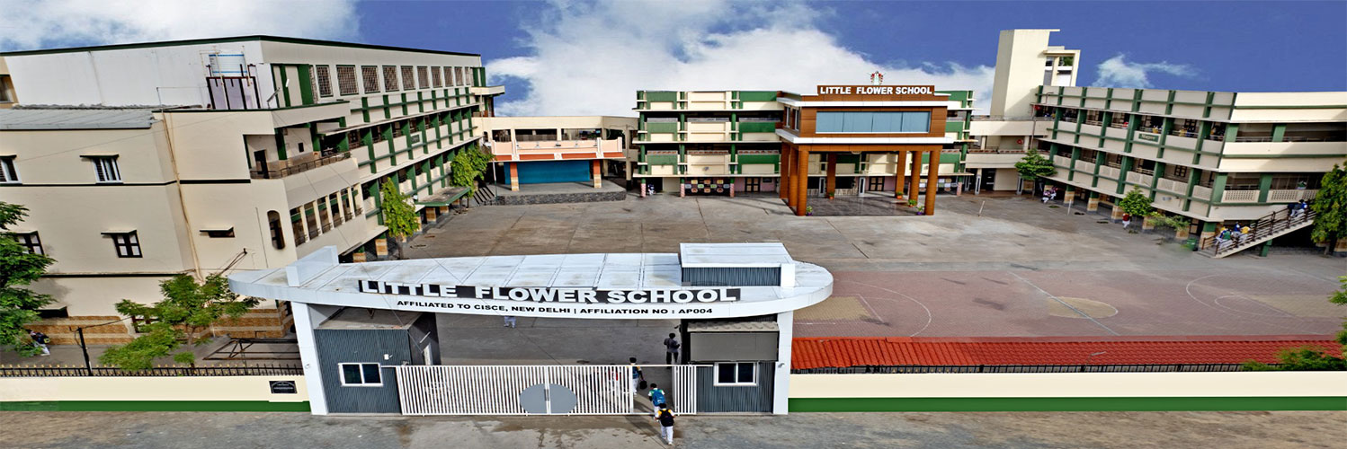 Little Flower English Medium School building in Guntur