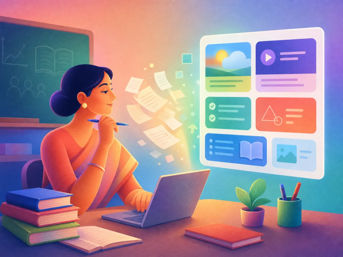 Editorial illustration for better teaching time